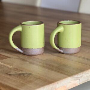 East Fork Pottery The Mug in Celery (set of 2)